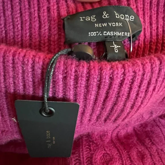 100% CASHMERE Size M/L Cable Knit Shorts w/ Pockets - Picture 2 of 5